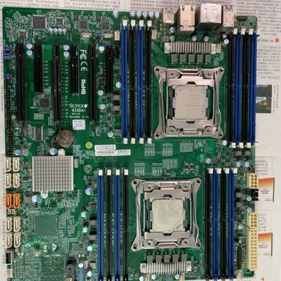 超微X10DAI X99双路服务器主板 支持v3 v4处理器