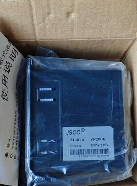 JSCC精研电机调速器SF200E 功率200W/220V