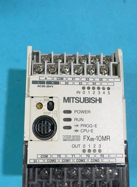 PLC FXos-10MR 实物图拍照 成色如图
