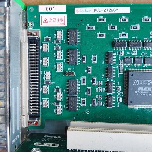 工控机板卡日本Interface PCI-2726CM IO