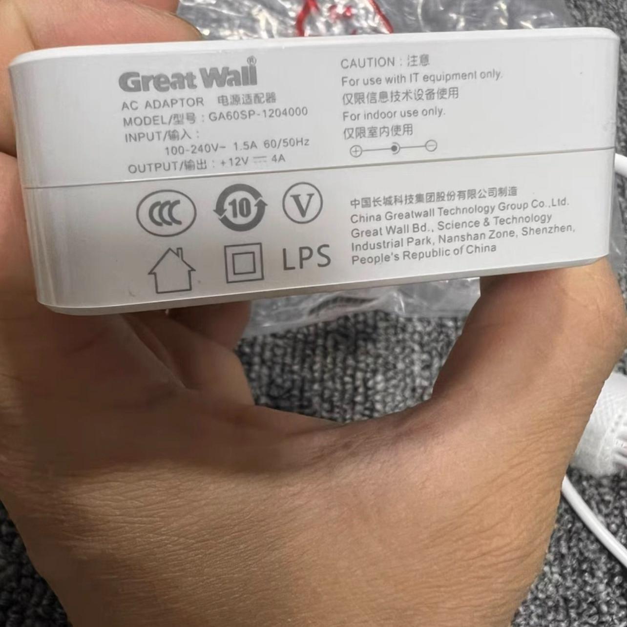 12V4A电源适配器GA60SP-1204000