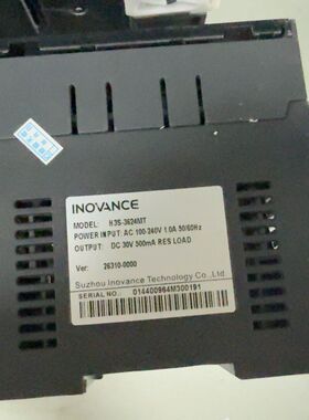 汇川PLC H3S-3624MT 拆机品 功能完好。输入AC