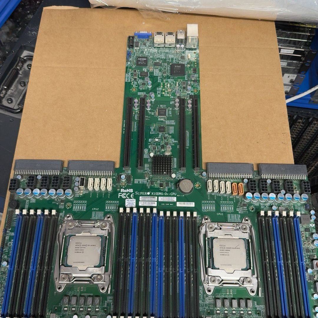 超微X10DRG-O+-CPU服务器主板 支持双路CPU 8