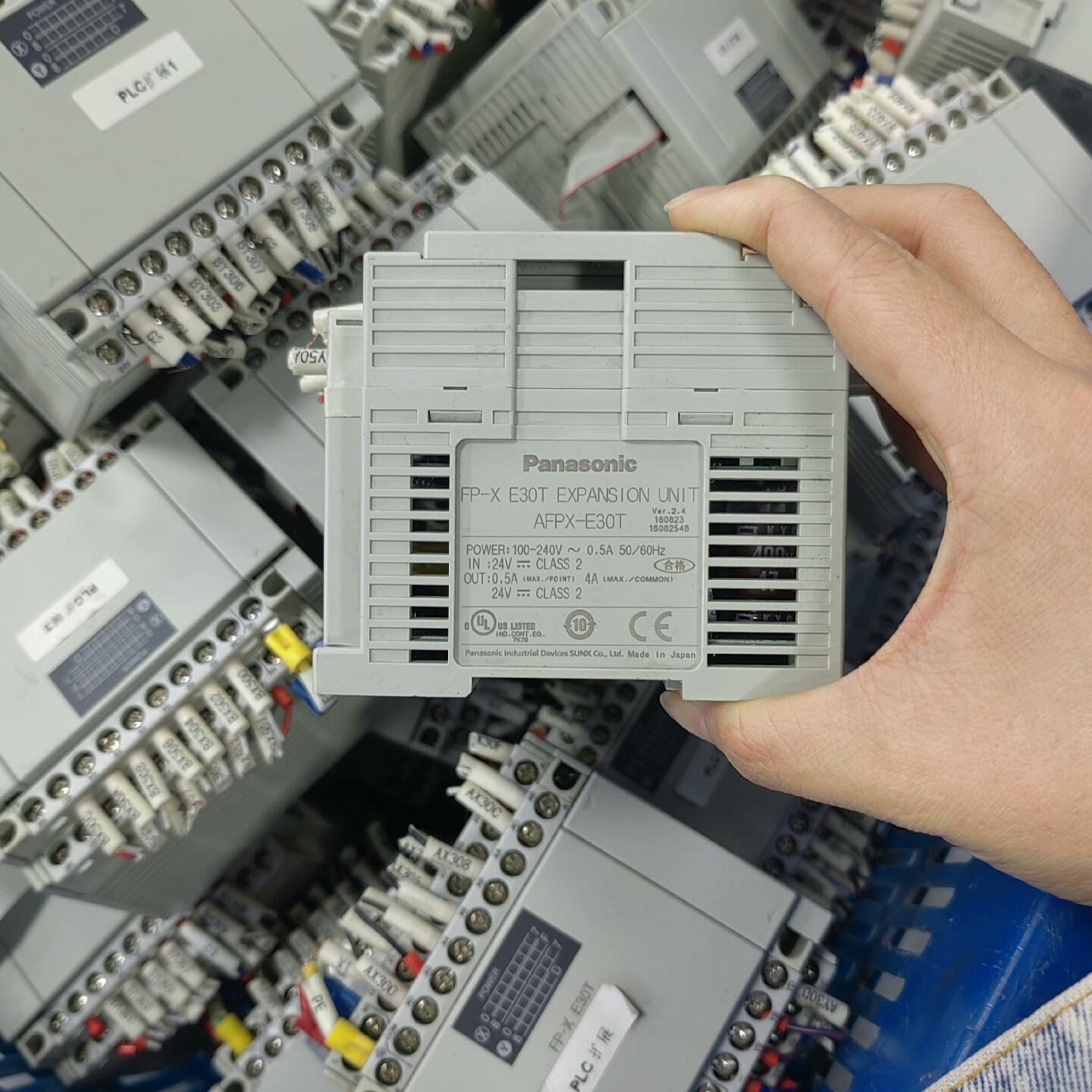 PLC扩展模块AFPX-E30T 拆机 成色充新 功