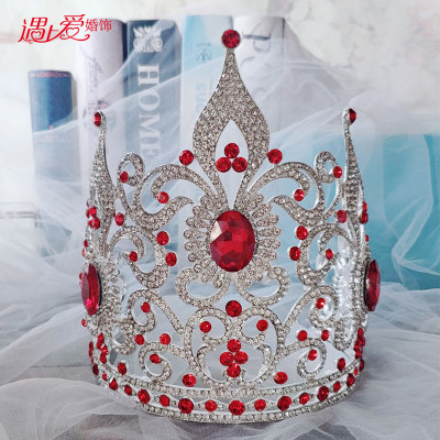 选美颁奖环球小姐桂冠新娘头饰