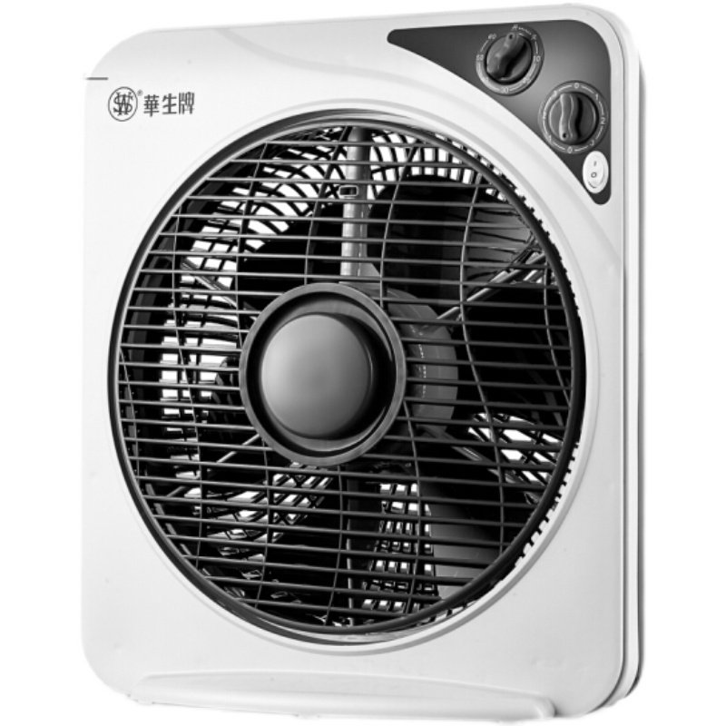 华生牌电风扇台式鸿运扇家用床上小型台扇桌面电扇宿舍静音转页扇