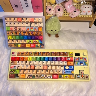 创键宇宙×花园街艺术家联名键帽原厂高度搭配搜狗输入法