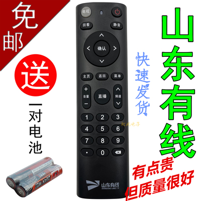 山东有线遥控器通用 浪潮广电数字有线电视高清机顶盒STB-7162C