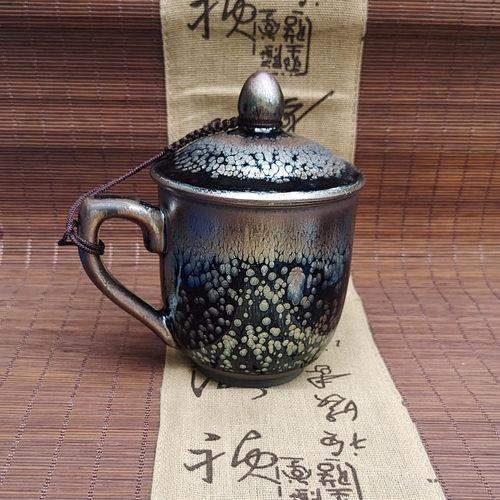 建盏茶杯主人陶瓷茶具大号原矿釉