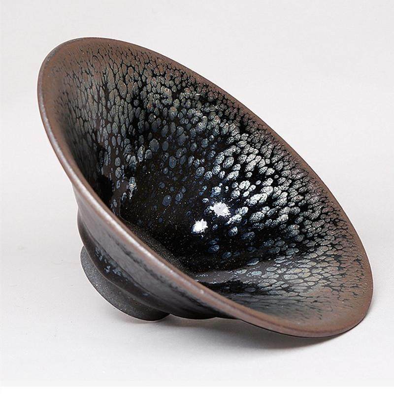 建盏手工作品建盏铁胎油滴鹧鸪盏大正品大器原矿釉主人杯高端茶杯,餐饮具,建盏,淘宝优惠券,粉丝福利购,淘宝优惠卷