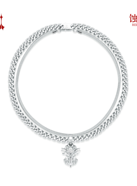 【金在中同款】它Uncommon系列 | 阿卡Aka古巴链双层叠戴项链