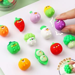 可奇文具小动物分享桶迷你橡皮擦好用的少屑橡皮幼儿园儿童小学生