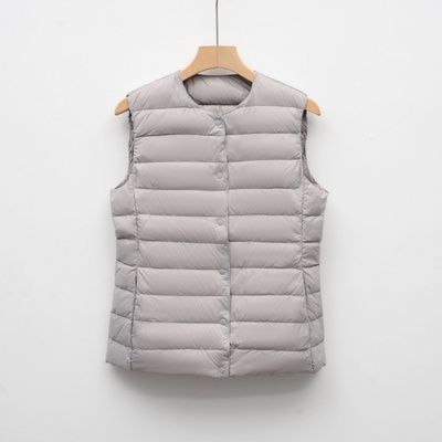 TW女款马甲羽绒服背心内胆短款无