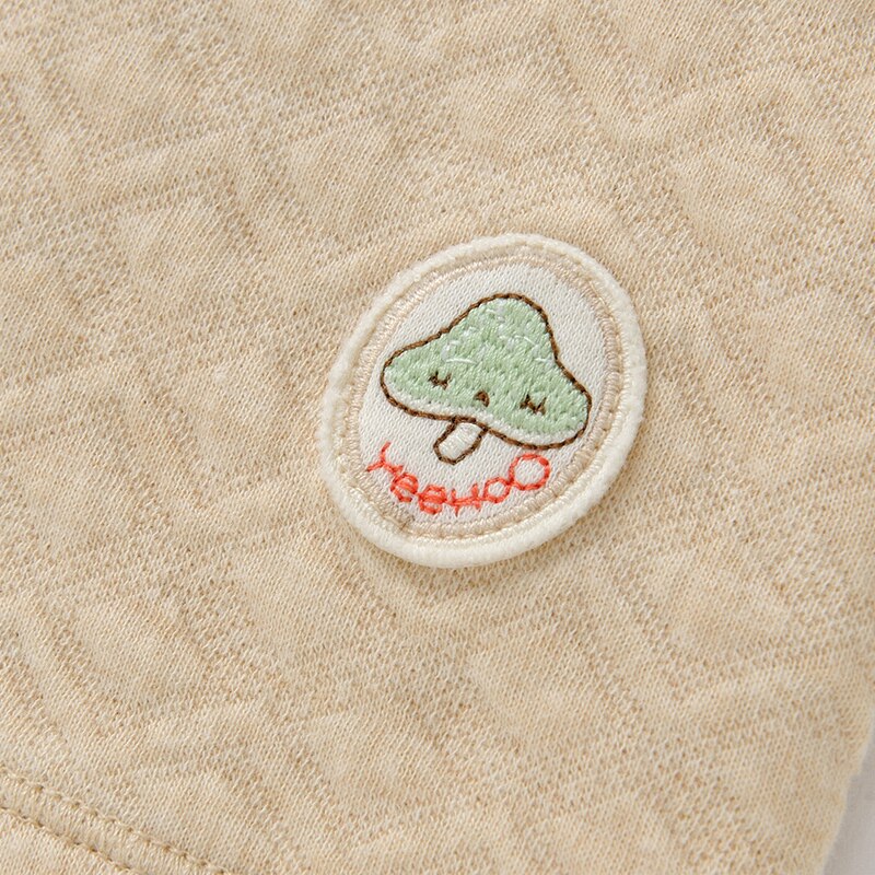 잉의 봄 가을 새로운 유기농 면화 열 속옷 남성 및 여성 탑 티셔츠 가디건 10094153 10094154