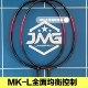击破MK MKL红色紫色羽毛球拍轻量高磅专业级超轻羽拍超弹