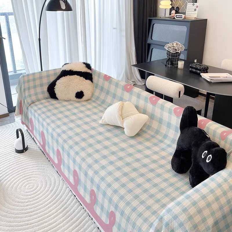 四季通用新款小清新沙发盖布巾一整张全盖毯防滑沙发套罩坐垫通用,居家布艺,沙发垫,淘宝优惠券,粉丝福利购,淘宝优惠卷