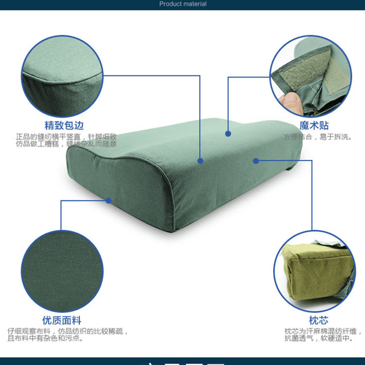 04陆空枕头学生宿舍单位枕头曲线颈椎枕军工品质06硬质棉单人枕头|msdalam kategori seperai dan bantal, bantal/bantal/bantal/bantal serviks - dari Buy2taobao.com untuk memberikan perkhidmatan ejen Taobao profesional membeli
