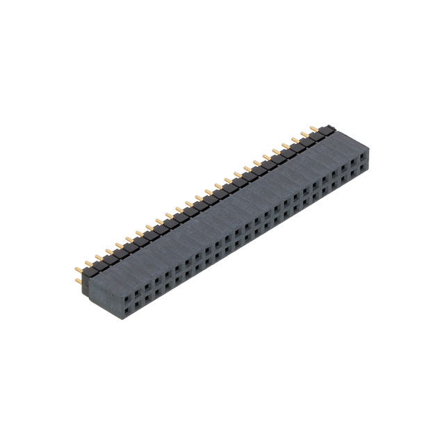 samtec申泰ESW-124-12-G-D镀金连接器2排48Pin2.54mm间距插座