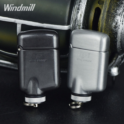 充气打火机风车防风合金时尚直冲