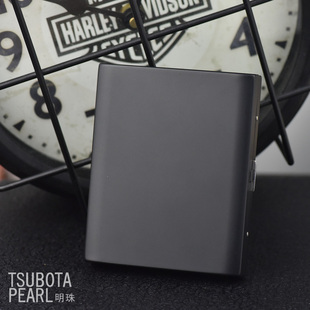 PEARL明珠烟盒商务高档抗压男士 日本正品 原装 TSUBOTA 细 烟盒可装