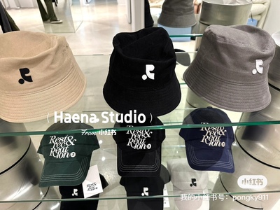 韩国直邮～RR潮牌Rest and recreation渔夫帽～帽围59帽深9帽檐6