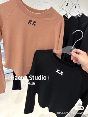 韩国直邮～RR潮牌rest and recreation～长袖T～总长53/43胸围44