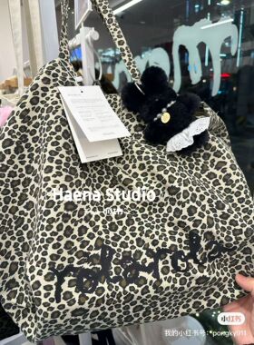 韩国～rolarola～帆布包～高34宽39宽13～