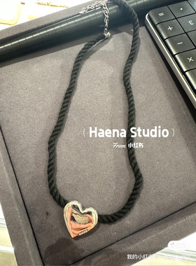 韩国直邮～numbering～爱心项链～
