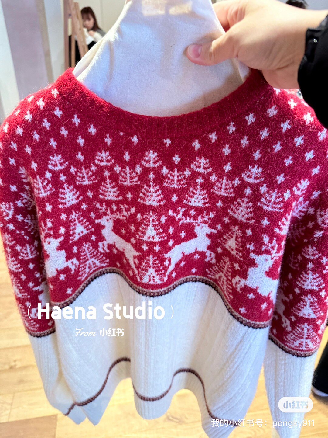 韩国直邮～小众sienne新款～毛衣～肩宽45胸围54袖长54总长57