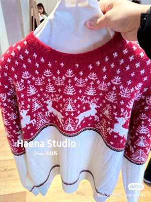 韩国直邮～小众sienne新款～毛衣～肩宽45胸围54袖长54总长57