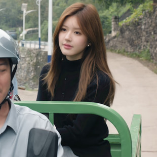 许我耀眼赵露思许妍同款黑色高领长袖单排扣开衫毛衣修身针织衫女