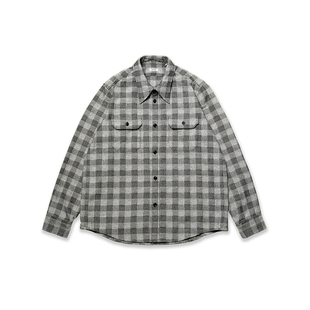 SHIRT WORK 重磅格纹潘尼工作衬衣 PENNEY TACITURNLI