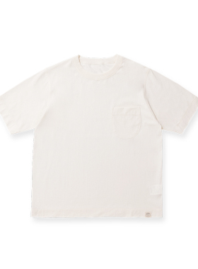 101 POCKET TEE 皮玛棉101口袋T恤