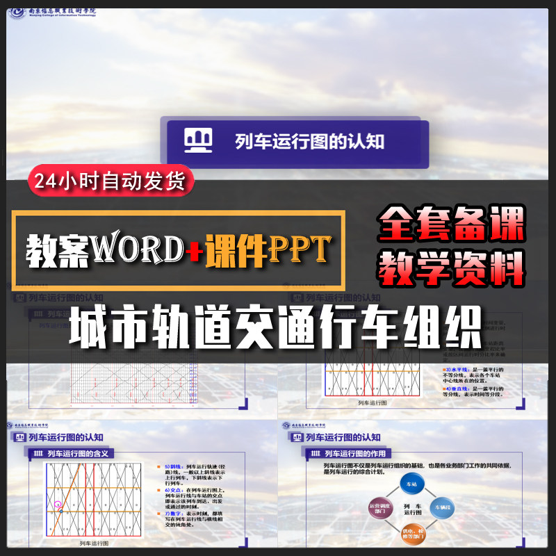 E101配教案城市轨道交通行车组织教学课件PPT怎么看?