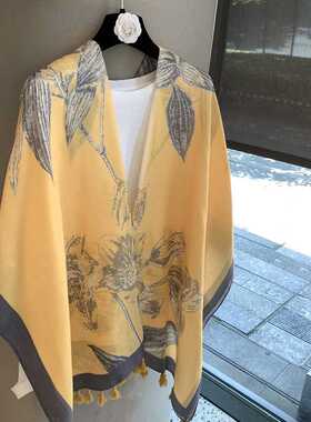 女士四季花卉巴厘纱长款空调房