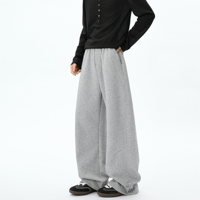 ZMGEEN美式卫裤男秋季新款潮牌高街直筒宽松百搭垂感休闲运动长裤