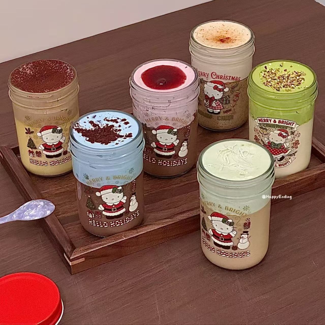 圣诞冷萃酸奶巴斯克280g/罐