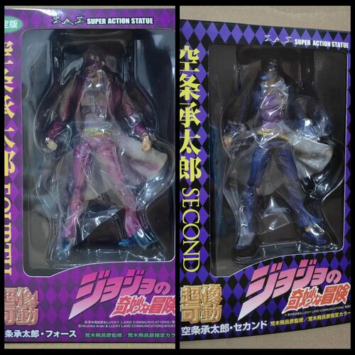 动漫 JOJO奇妙冒险 空条承太郎 白衣红衣 超像可动 盒装手办