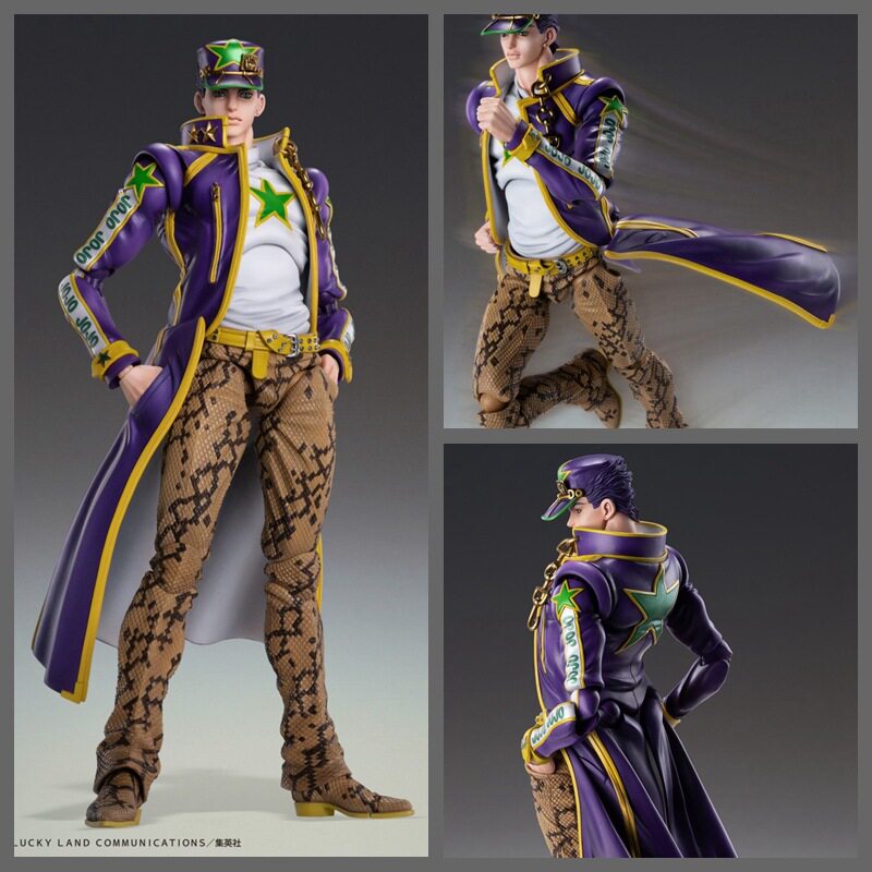 JOJO的奇妙冒险 超像可动 空条承太郎 石之海 可动关节 盒装手办
