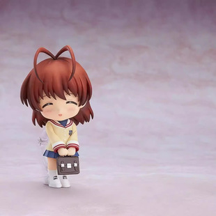 粘土人#869 CLANNAD 古河渚 可换脸 粘土小手办盒装潮玩彩盒