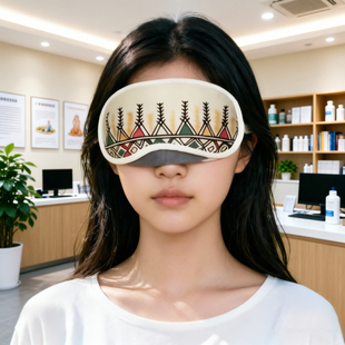 眼罩纯中药包学生护眼明目儿童热敷眼干睛涩眼累畏怕光流泪敷眼贴
