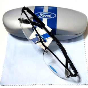 近视眼镜框 F8979 眼镜架 热销福特眼镜 镜框 C1半框 镜架纯钛男款