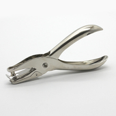 打孔器文具装 订手工DIY活页书签纸张学生打孔机小型打孔钳工具