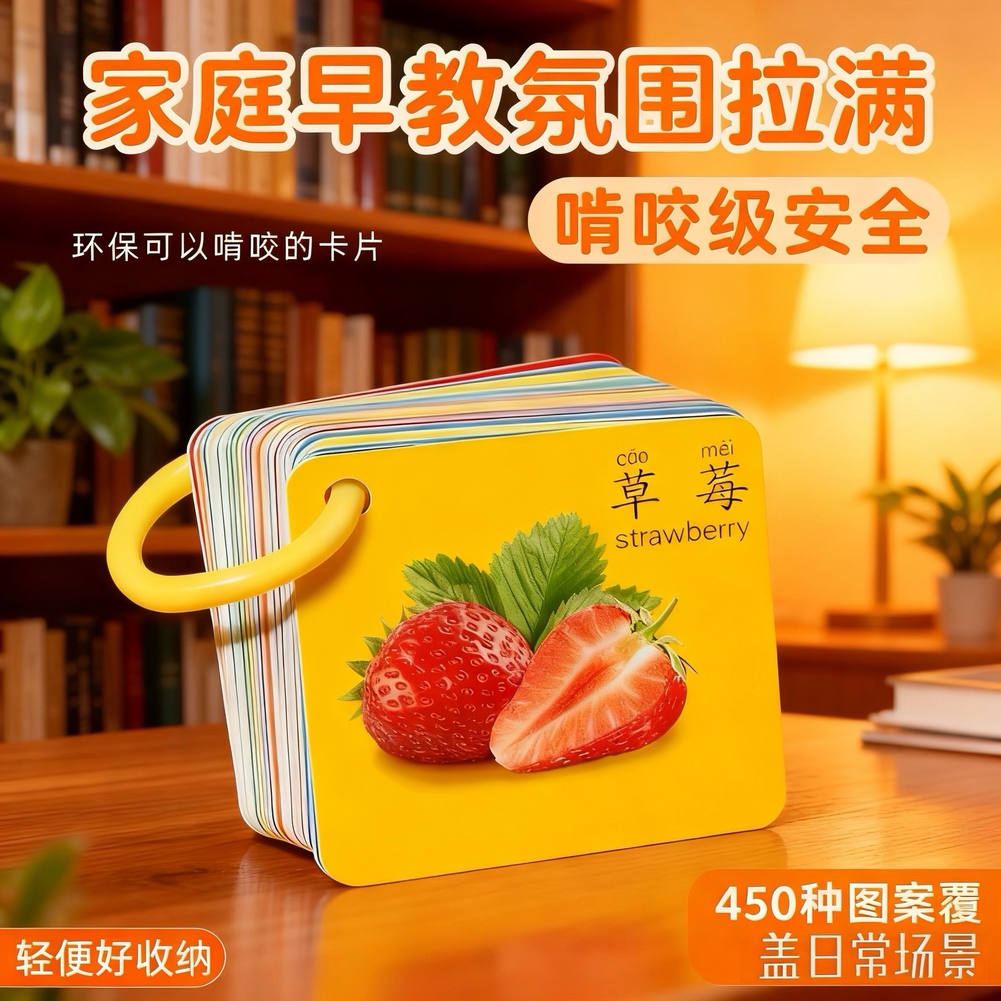 婴幼儿启蒙认知卡片玩具