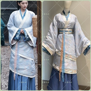 电视剧折腰宋祖儿小乔同款曲踞古装汉服演出服写真服汉代演出服
