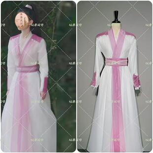 且试天下赵露思白风夕同款古装影视剧汉服女侠紫白色侠女演出服