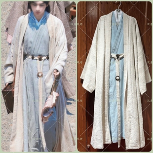 莲花李神医成毅同款男士古装武侠侠客公子写真演出服汉服仙风侠骨