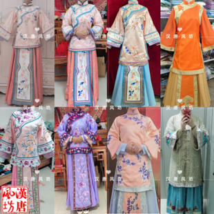 定制中国风中式婚礼夏款喜娘服民国秀禾服女主持人执礼服婚礼策划