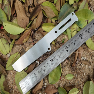 包邮不锈钢440C刀胚手工刀 半成品DIY刀 柴刀割草刀 TSHARP