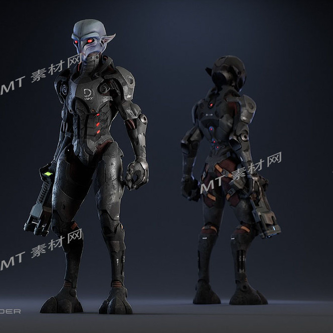 UE5.0游戏美术设计连体紧身衣